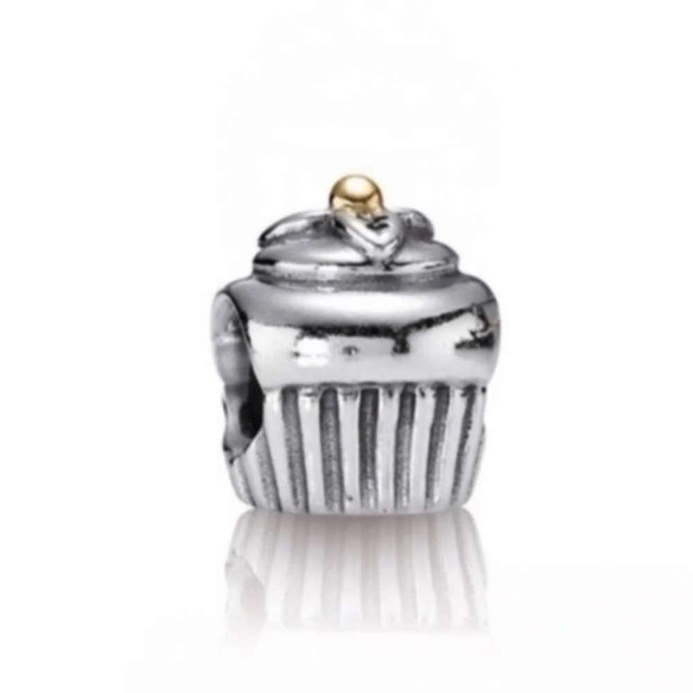 Retired Pandora Cupcake Charm